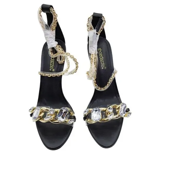 Shoe Dazzle Women's Indigo Heeled Sandal - 9.5 - Picture 3 of 9